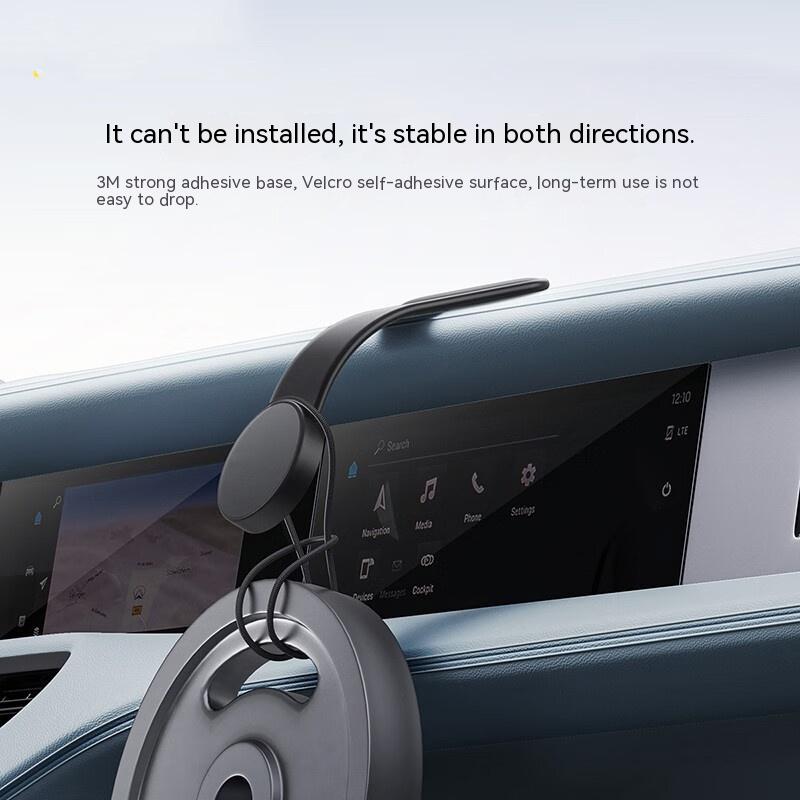 City Choice™Magnetic Bendable Car Mobile Phone Holder Wireless Charger Phone